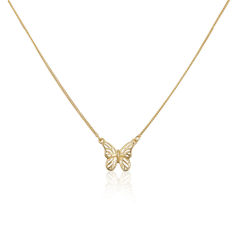 A Butterfly's Kiss Necklace