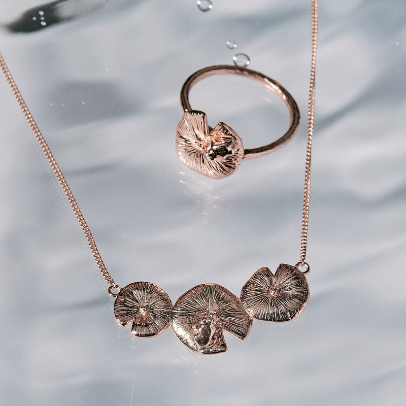 A Frog's Charm Necklace